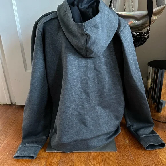 Under Armour UA Drive Midlayer Gray Golf Athletic Hoodie - Picture 2 of 5